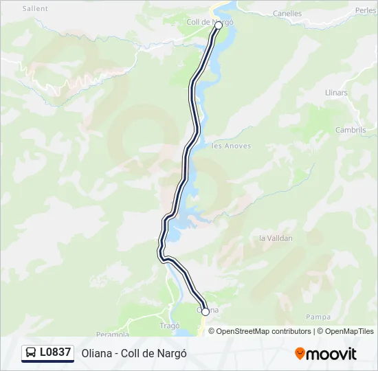 L0837 Bus Line Map