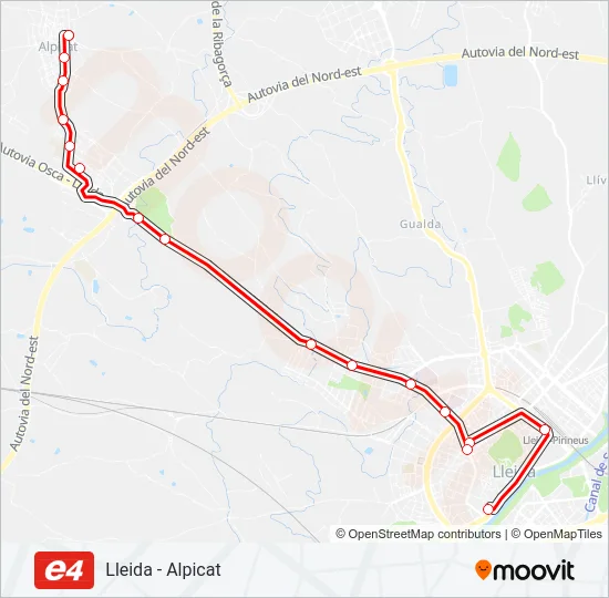 E4  Line Map
