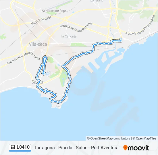 L0410 Bus Line Map