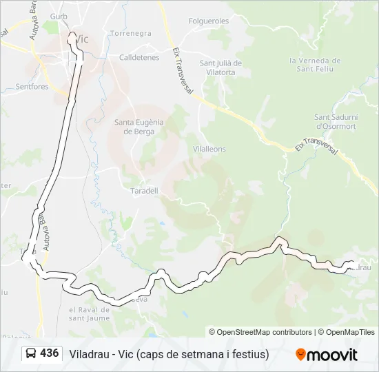 436  Line Map