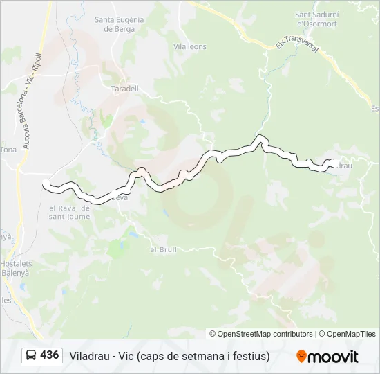 436  Line Map