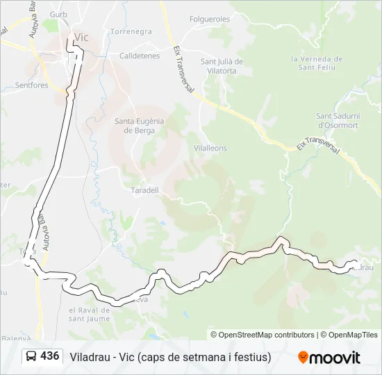 436  Line Map