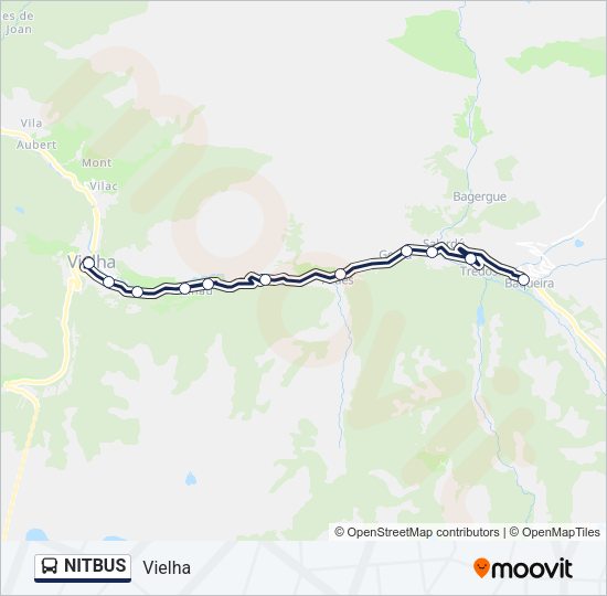 NITBUS Bus Line Map