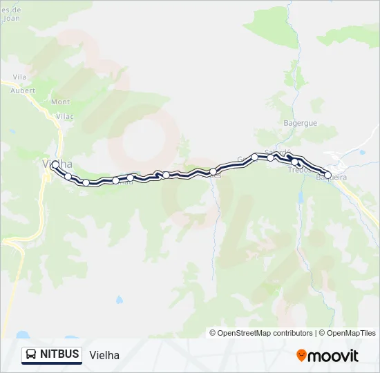 NITBUS Bus Line Map