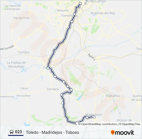 023 Bus Line Map