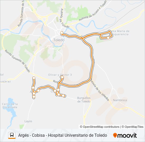 VAC-152.L2 bus Line Map