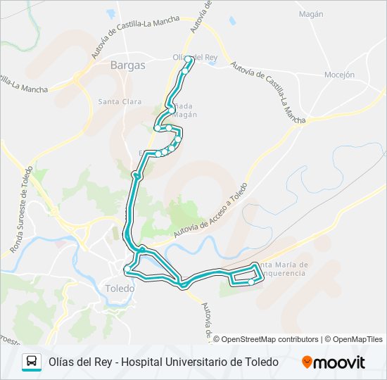 VAC-023.L2 bus Mapa de línia