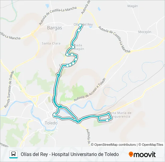 VAC-023.L2 Bus Line Map