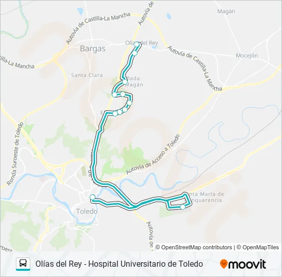 VAC-023.L2 Bus Line Map