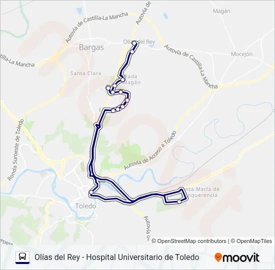 VAC023-L2 Bus Line Map
