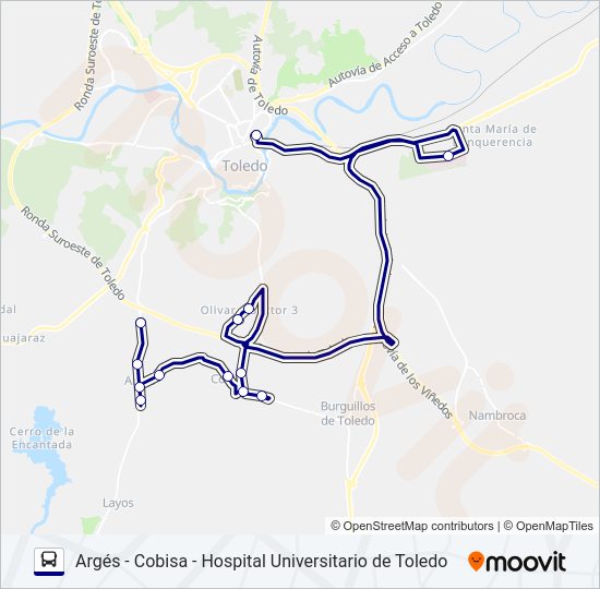 Mapa de VAC152-L2 de autobús