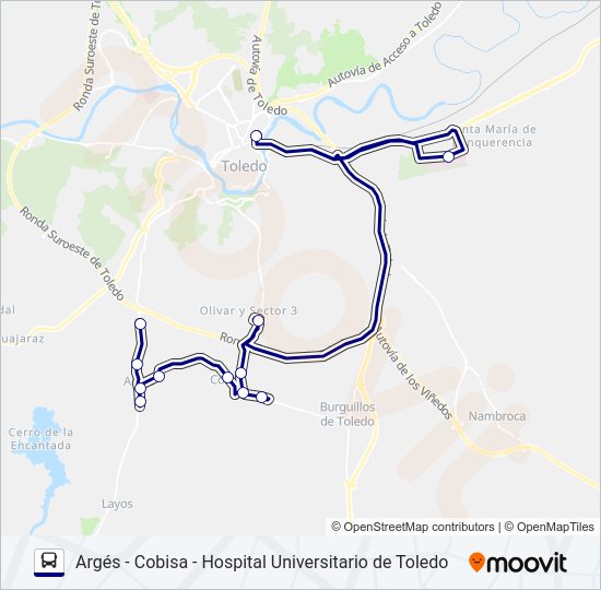 Mapa de VAC152-L2 de autobús