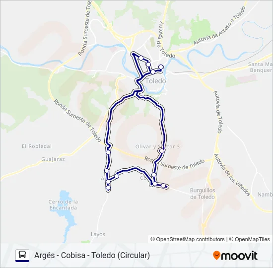 VAC152-L1 Bus Line Map