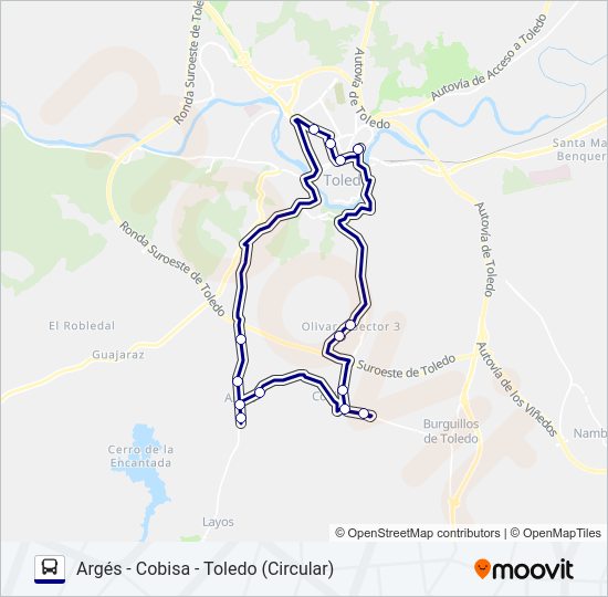 Mapa de VAC152-L1 de autobús