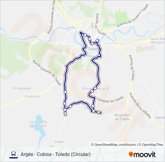 VAC152-L1 Bus Line Map