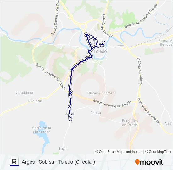 VAC152-L1 Bus Line Map