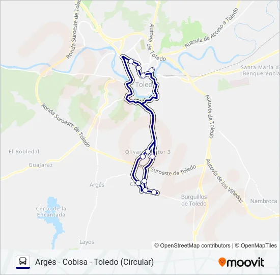 VAC152-L1 Bus Line Map