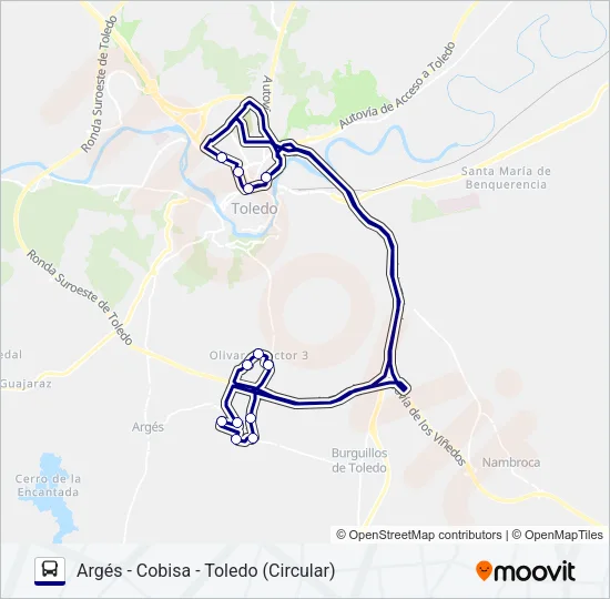 VAC152/L1 Bus Line Map