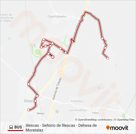 Mapa de línies de BUS