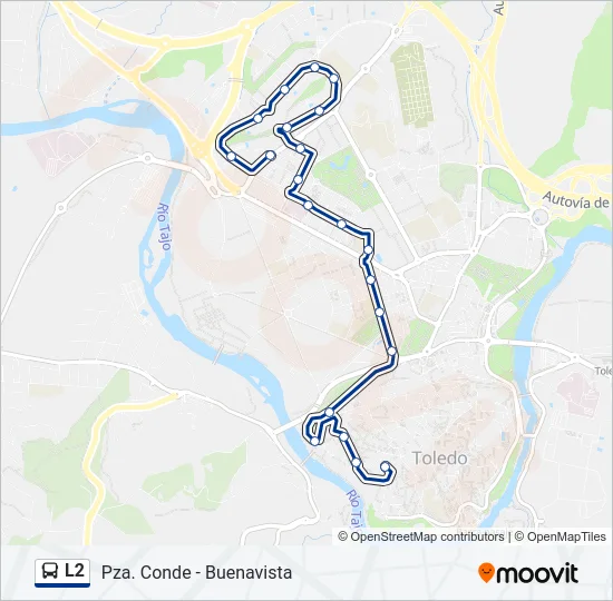 L2 Bus Line Map