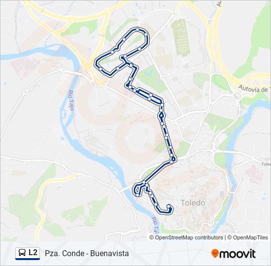 L2 bus Line Map