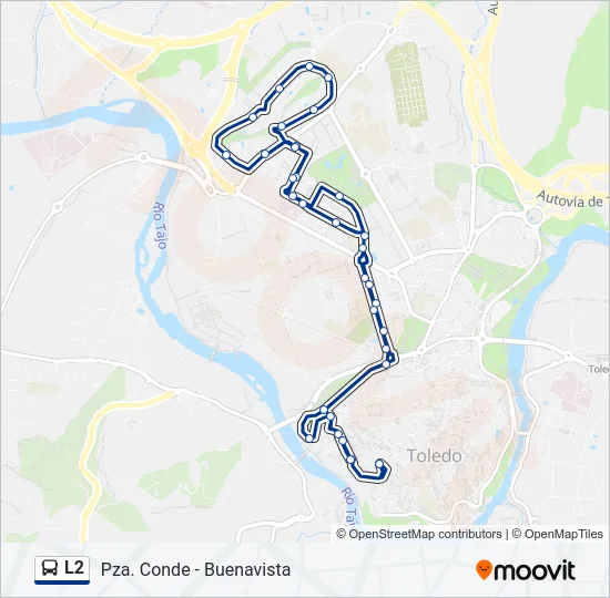 L2 Bus Line Map