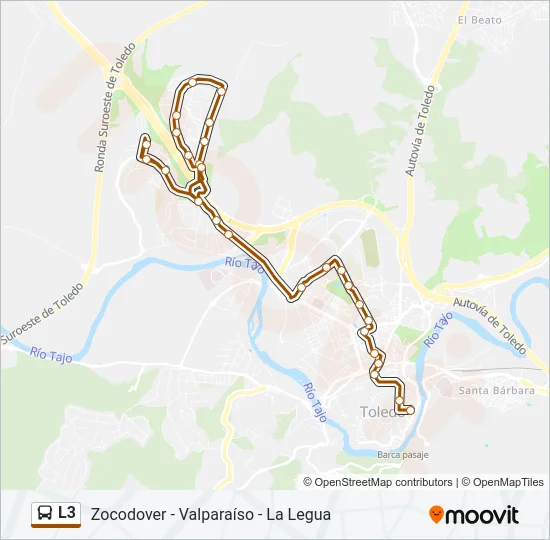 L3 Bus Line Map