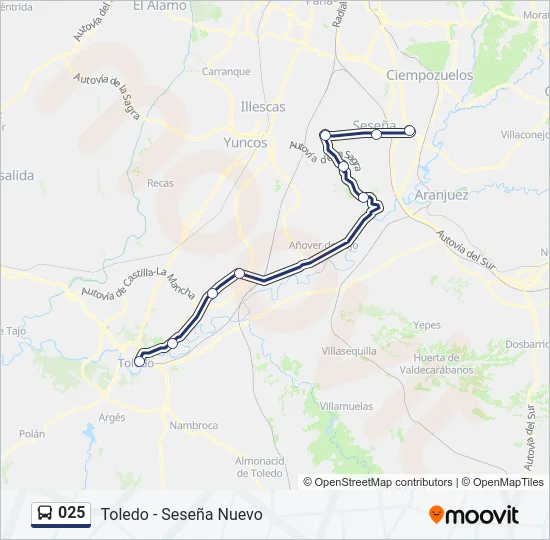 025 Bus Line Map