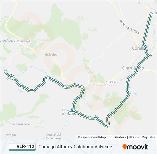 VLR-112 bus Line Map