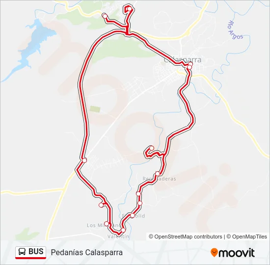 Mapa de línies de BUS