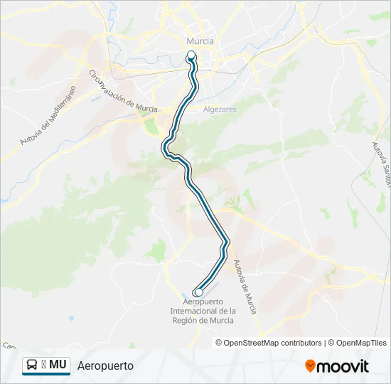 ✈️ MU Bus Line Map