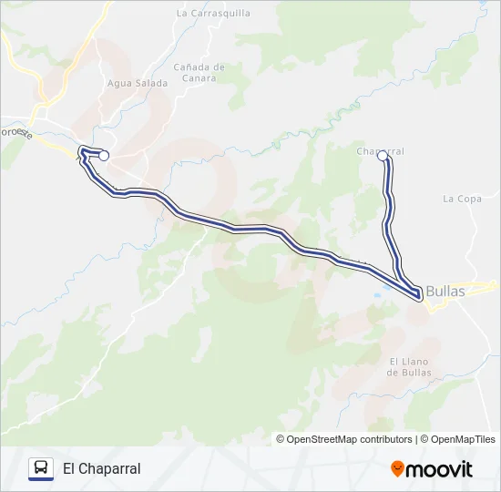 04 CEHEGÍN Bus Line Map