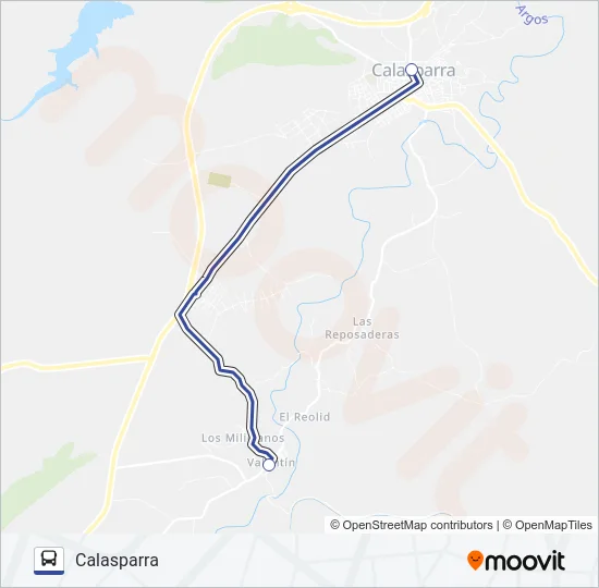 03 CEHEGÍN Bus Line Map