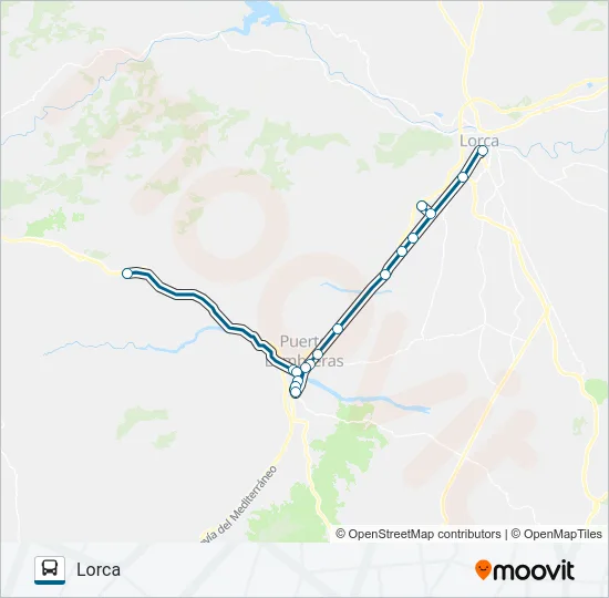 MUR-026-5 Bus Line Map