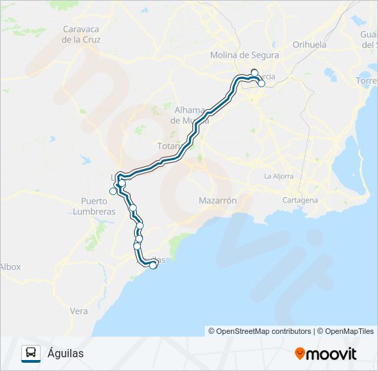 MUR-026-1 bus Line Map