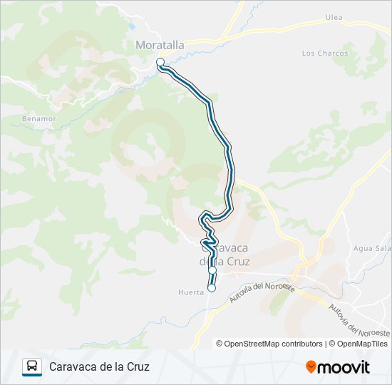 MUR-085-2 bus Line Map