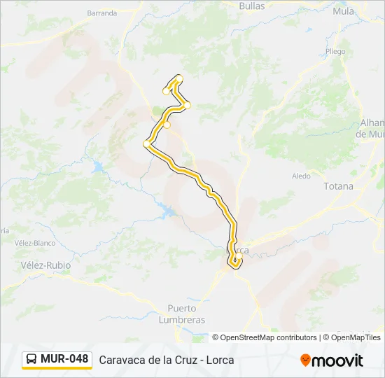MUR-048 Bus Line Map