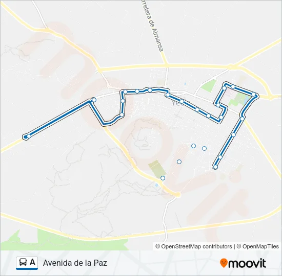 A Bus Line Map