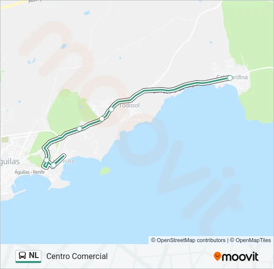 NL Bus Line Map