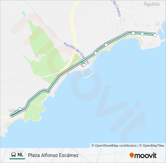 NL Bus Line Map