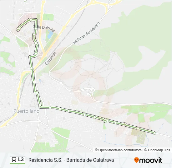 L3 Bus Line Map