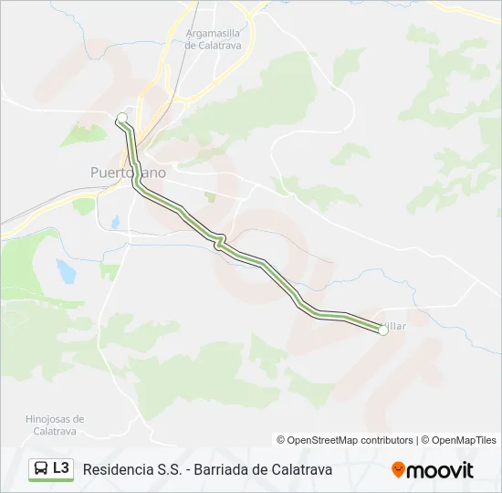 L3 Bus Line Map