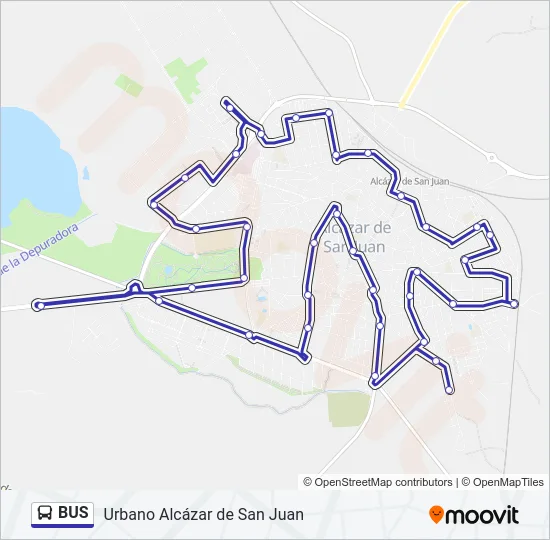 BUS Line Map