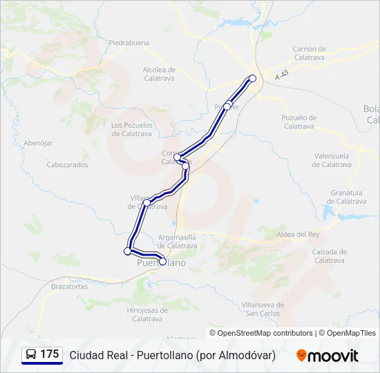 175  Line Map
