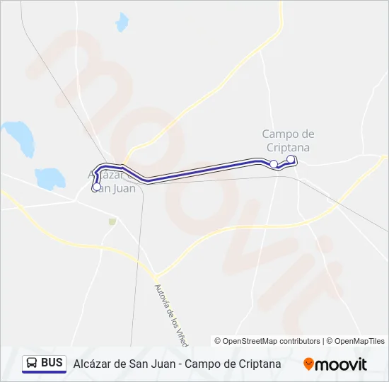 BUS Line Map