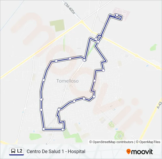 L2 Bus Line Map
