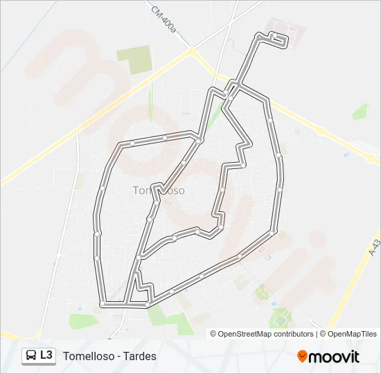 L3 Bus Line Map