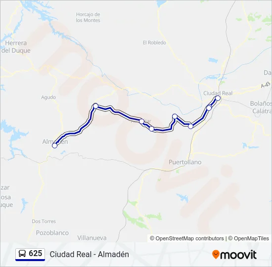 625  Line Map
