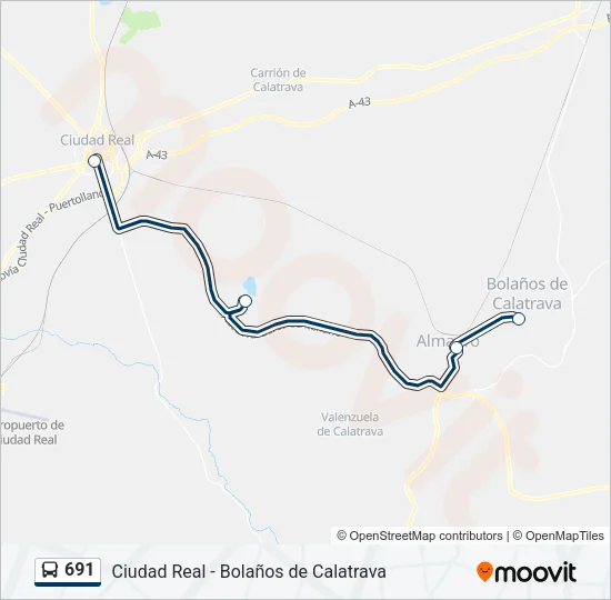 691  Line Map