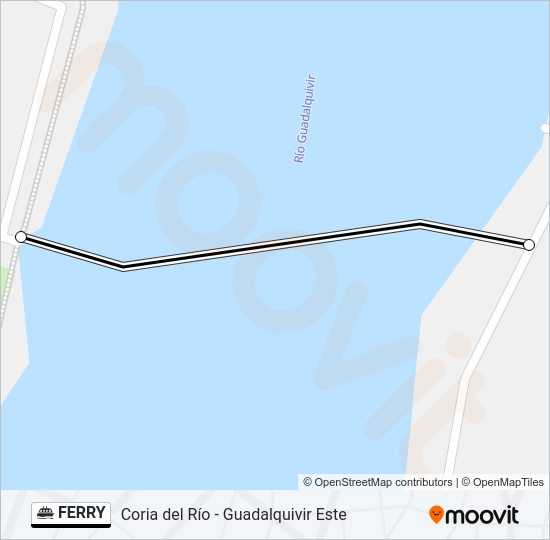 FERRY Line Map